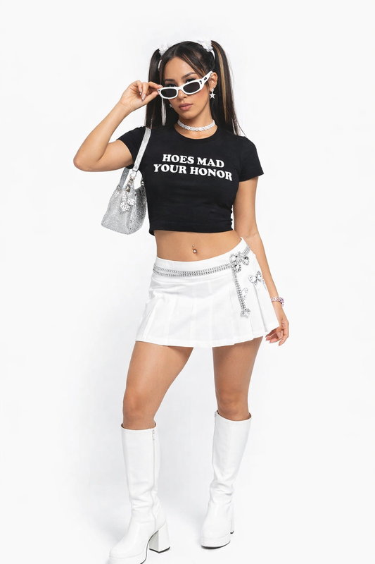 Y2XCLU HOES MAD YOUR HONOR SHIRT